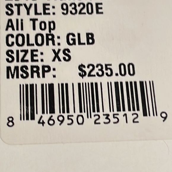 ♡BNWT $235 ICONIC A.L.C.™ ☆Ali☆ Metallic Signature Crop Top♡ Size XS♡ - Picture 6 of 10